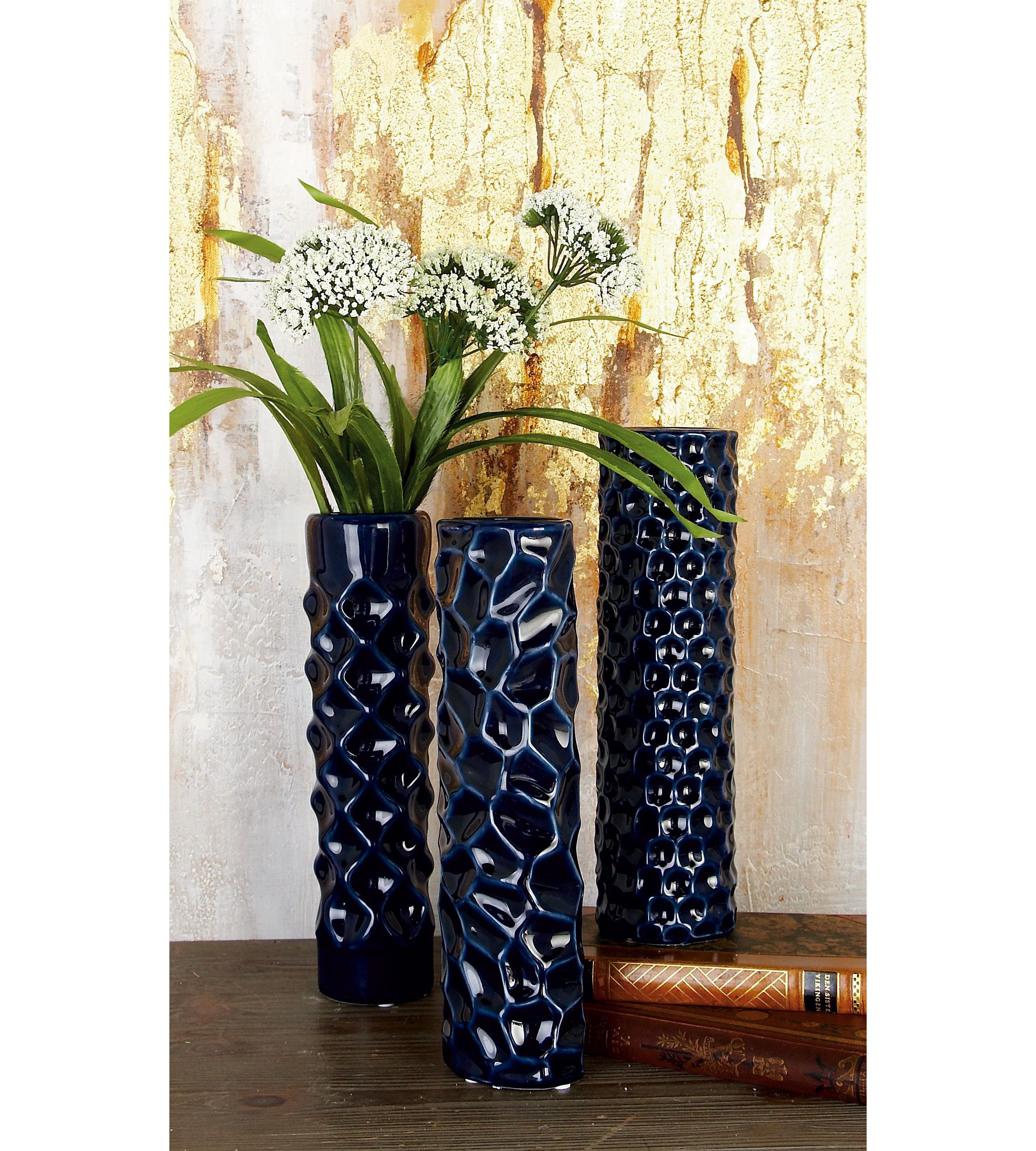 Contemporary Ceramic Vase - Set of 3