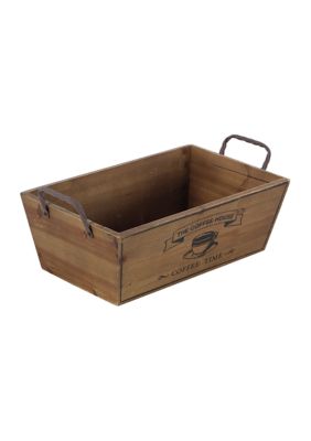 Farmhouse Wood Tray - Set of 2