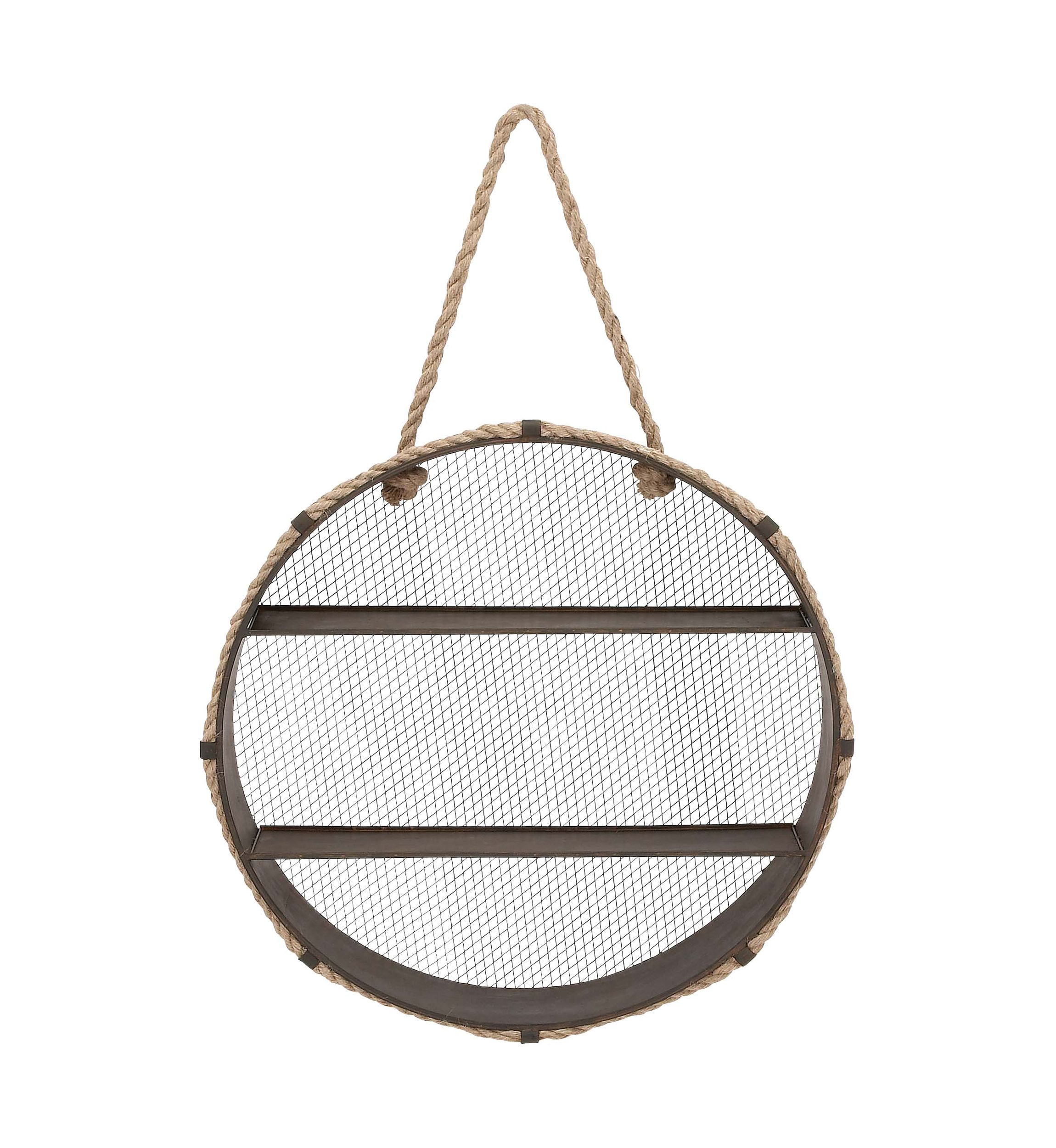 Industrial Metal Wall Shelf