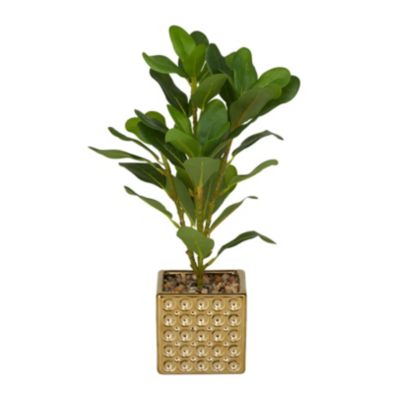 Glam Faux Foliage Artificial Plant