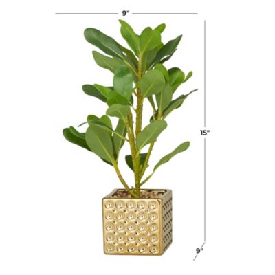 Glam Faux Foliage Artificial Plant