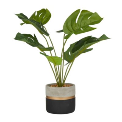 Contemporary Faux Foliage Artificial Plant