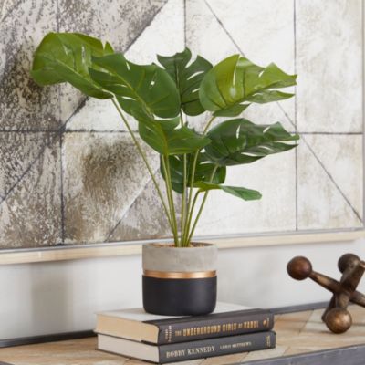 Contemporary Faux Foliage Artificial Plant