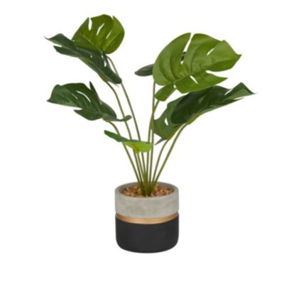 Contemporary Faux Foliage Artificial Plant