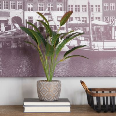 Bohemian Faux Foliage Artificial Plant