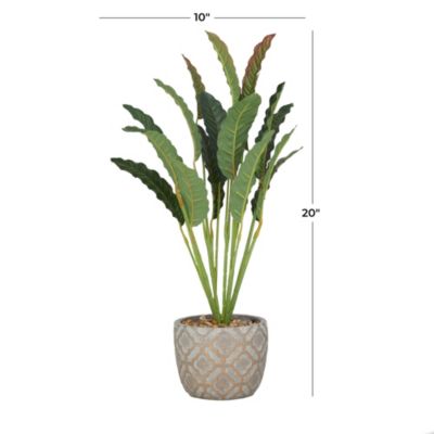 Bohemian Faux Foliage Artificial Plant