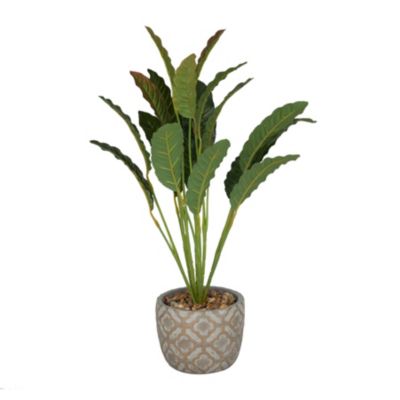 Bohemian Faux Foliage Artificial Plant