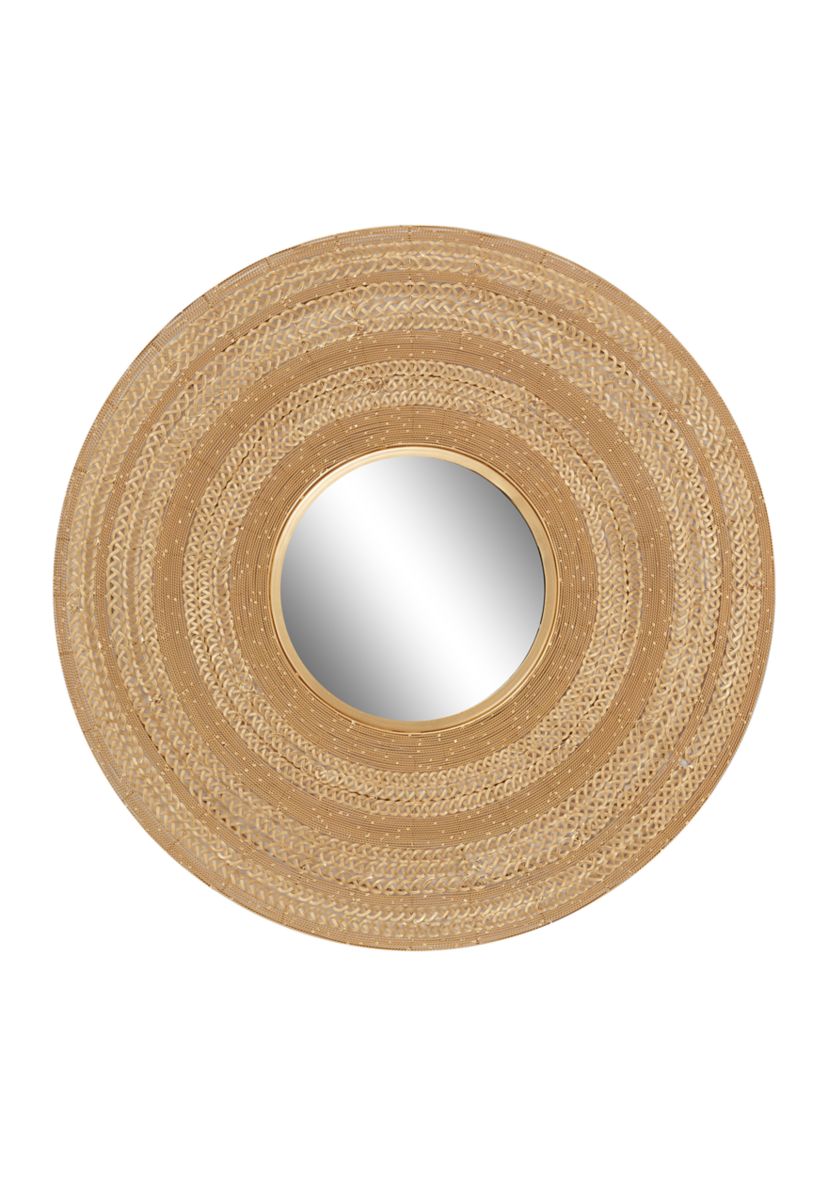 Contemporary Metal Wall Mirror