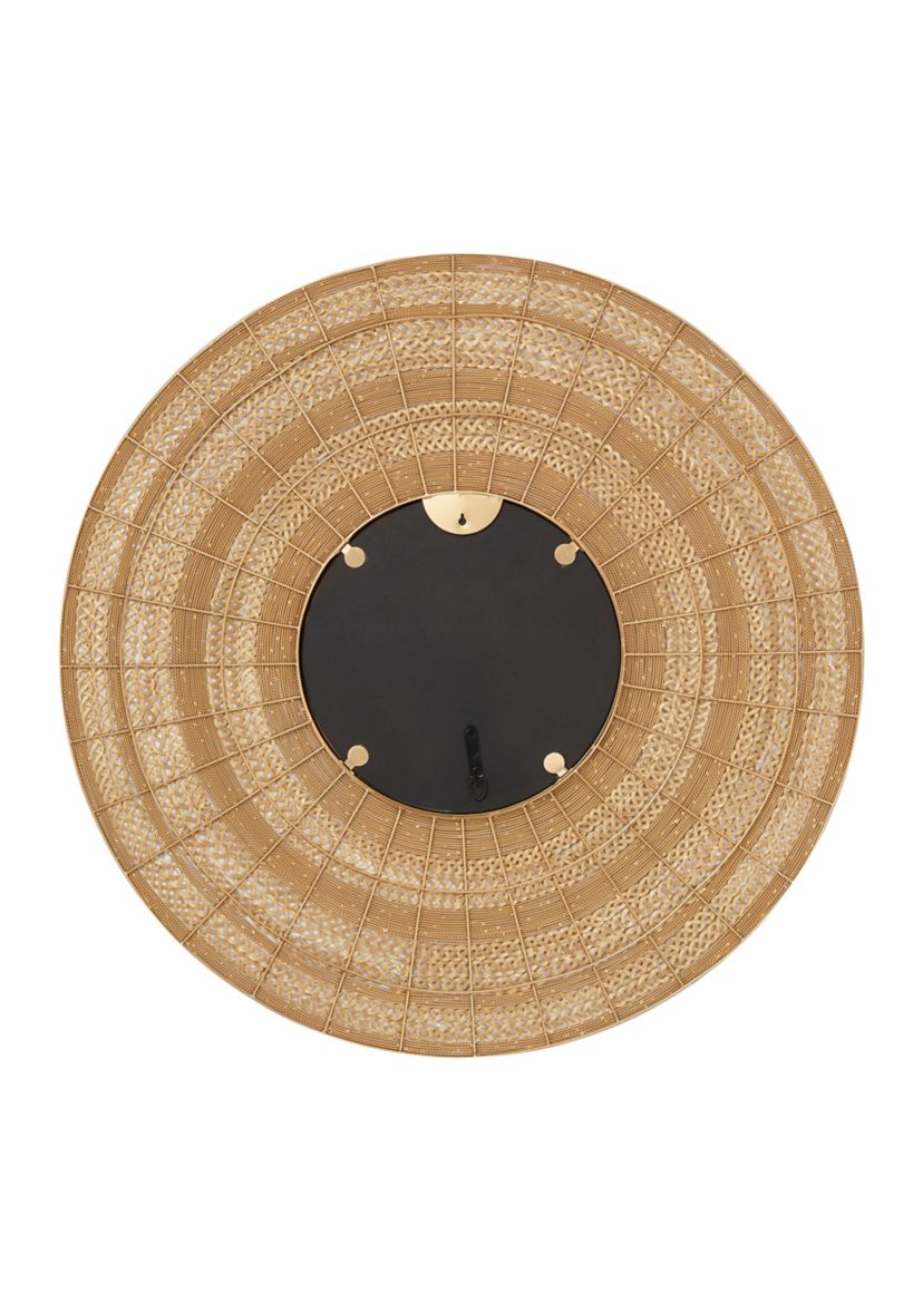 Contemporary Metal Wall Mirror