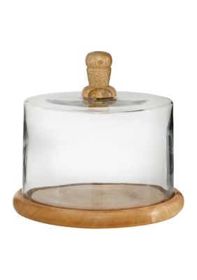 Farmhouse Glass Cake Stand