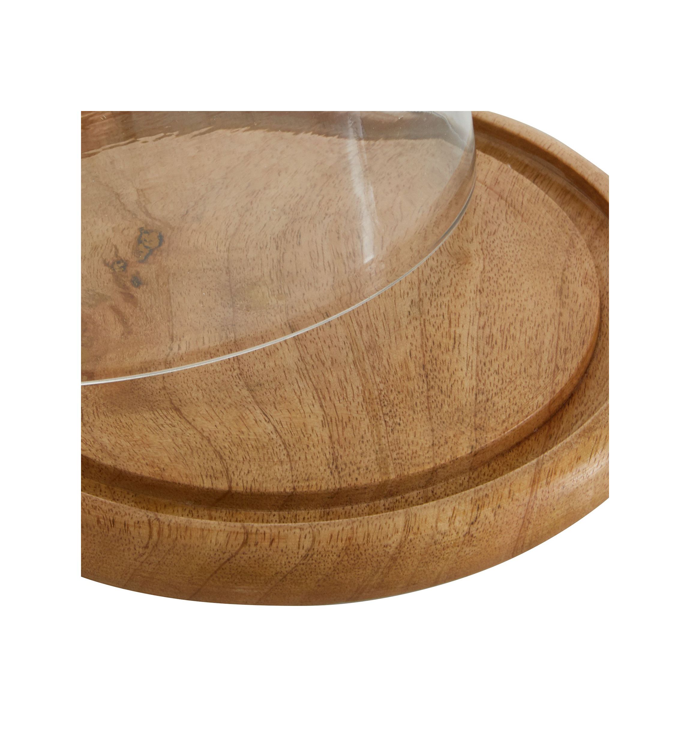 Farmhouse Glass Cake Stand