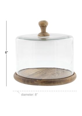 Farmhouse Glass Cake Stand