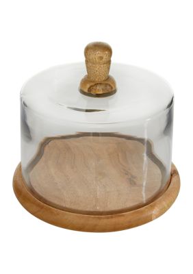 Farmhouse Glass Cake Stand