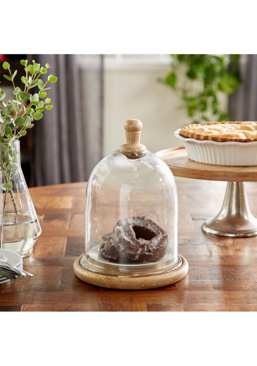 Farmhouse Glass Cake Stand