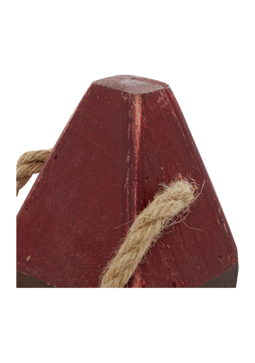 Coastal Wood Sculpture - Set of 4