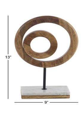 Modern Mango Wood Sculpture