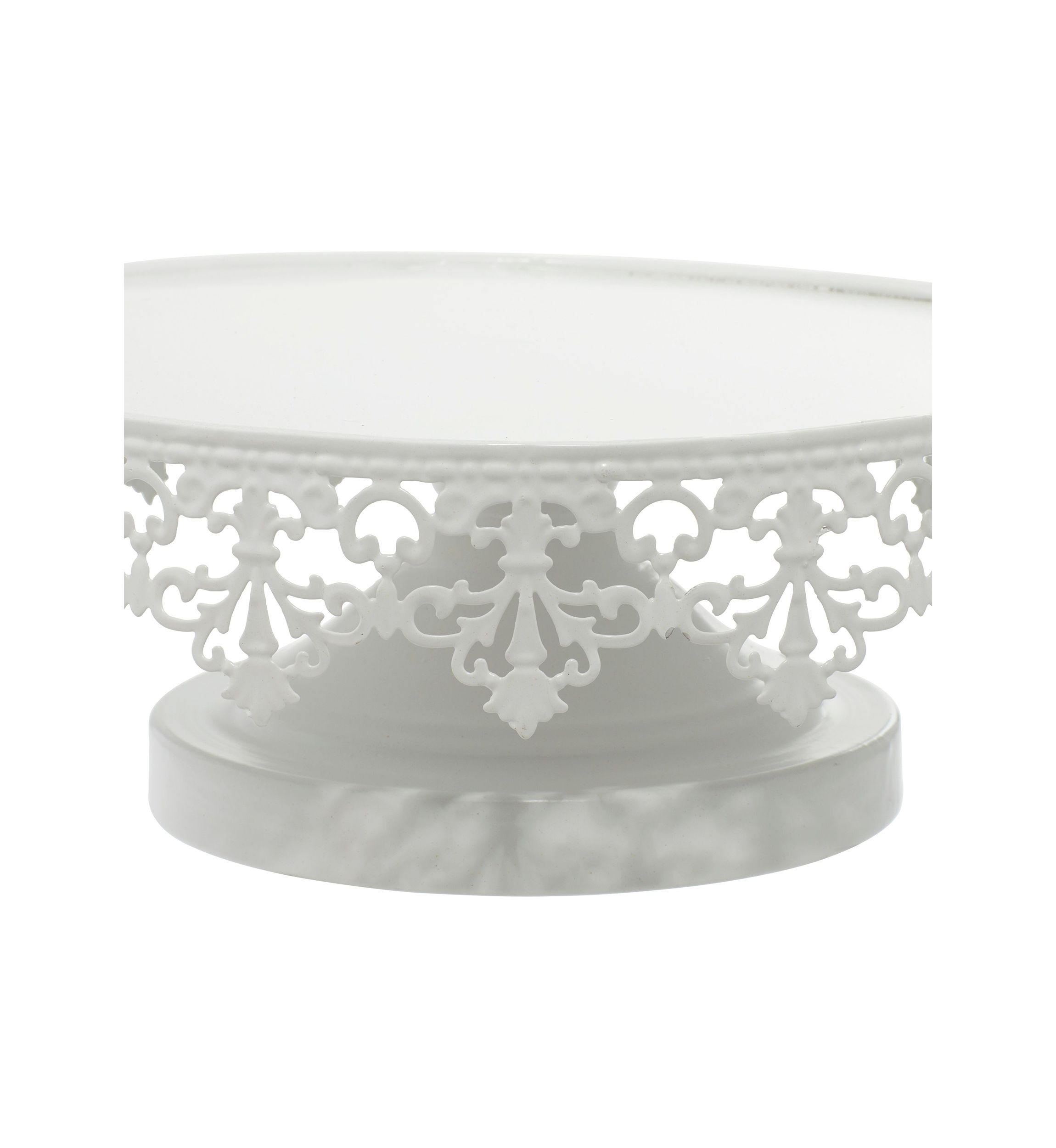 Vintage Metal Cake Stand - Set of 3