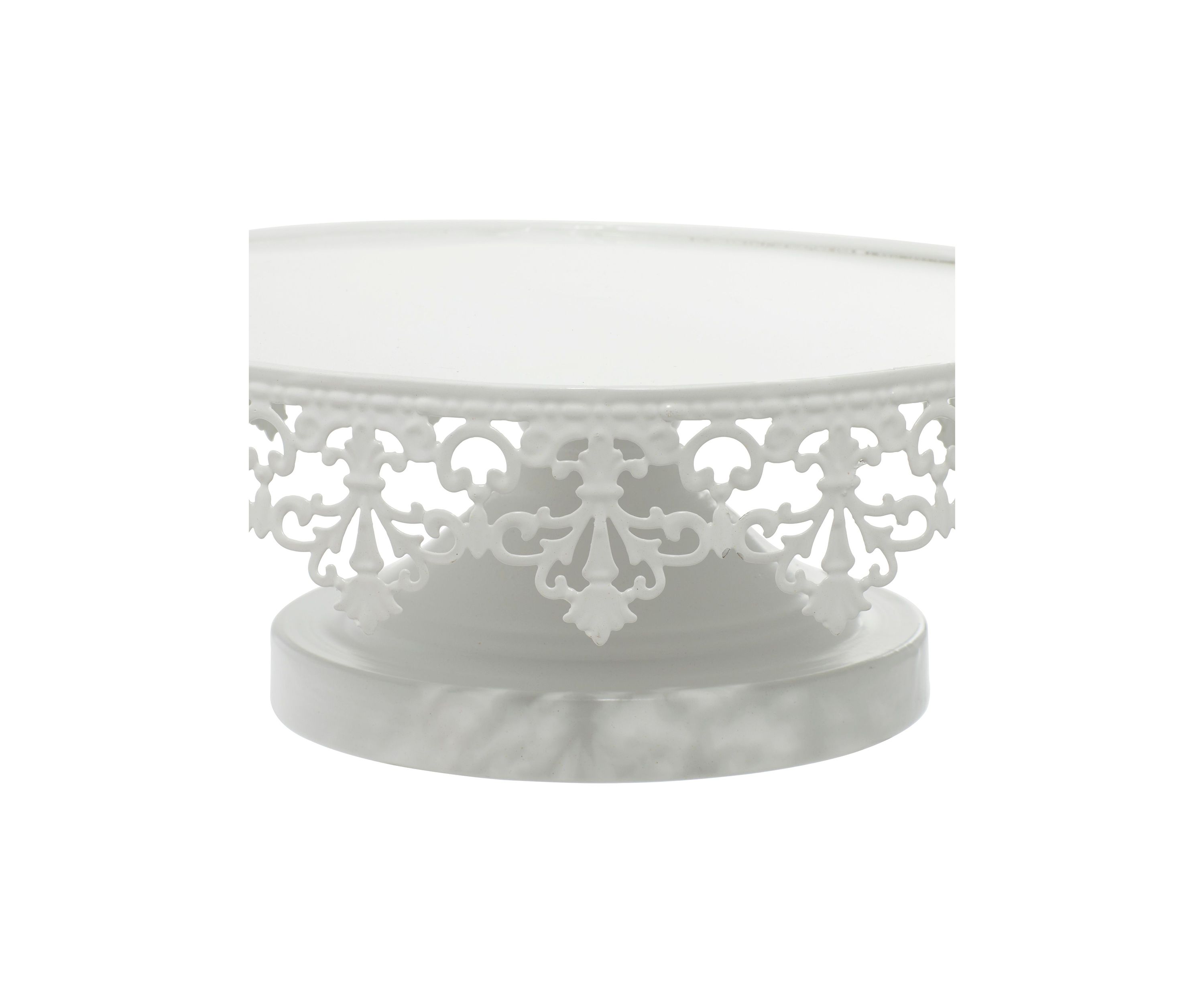 Vintage Metal Cake Stand - Set of 3
