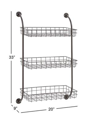 Industrial Metal Wall Shelf