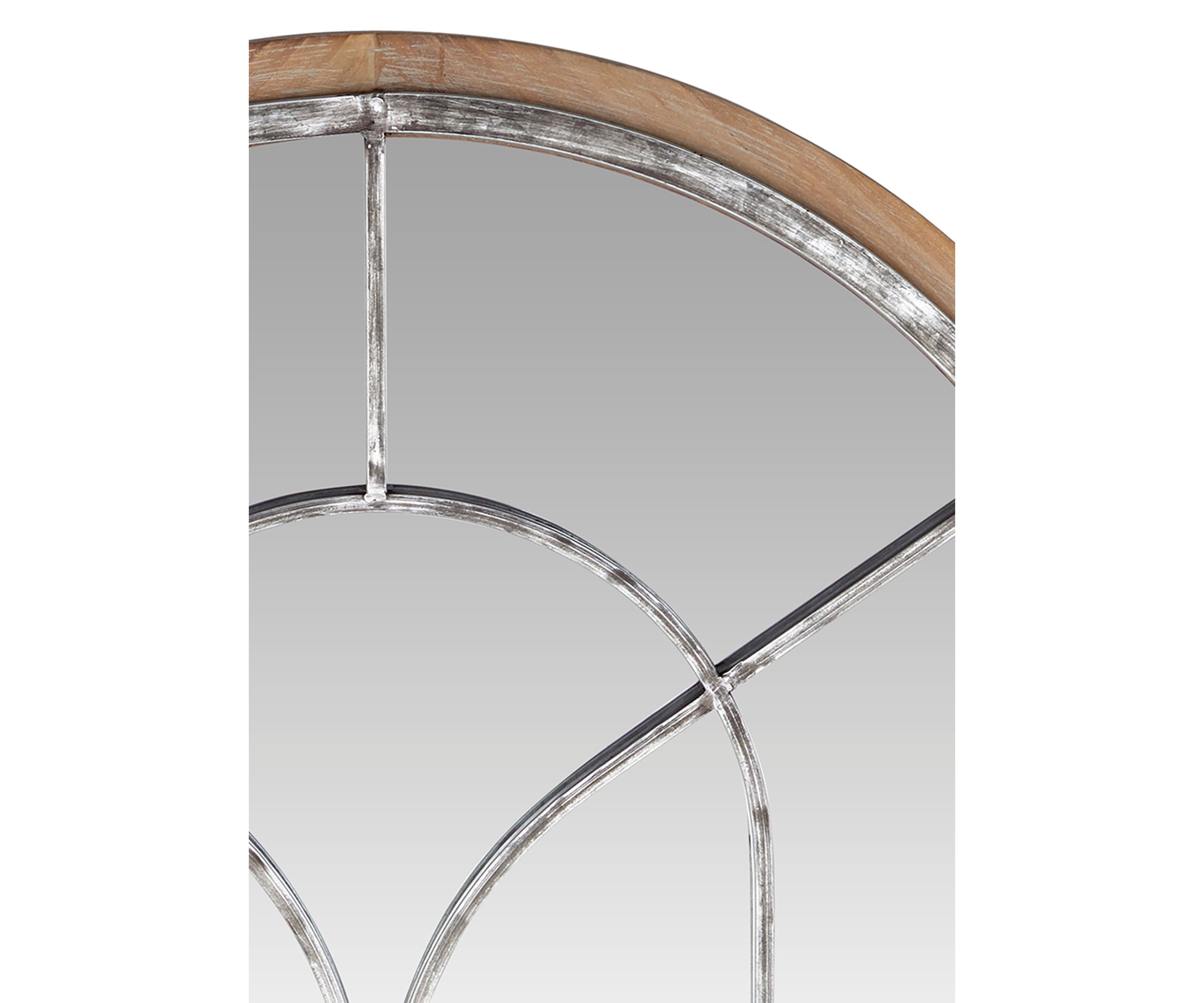 Farmhouse Metal Wall Mirror