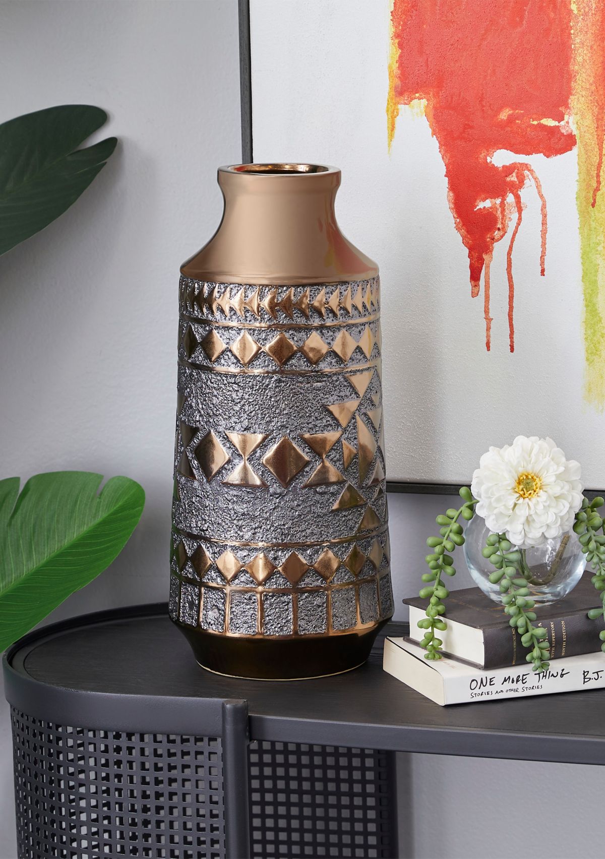 Contemporary Porcelain Ceramic Vase