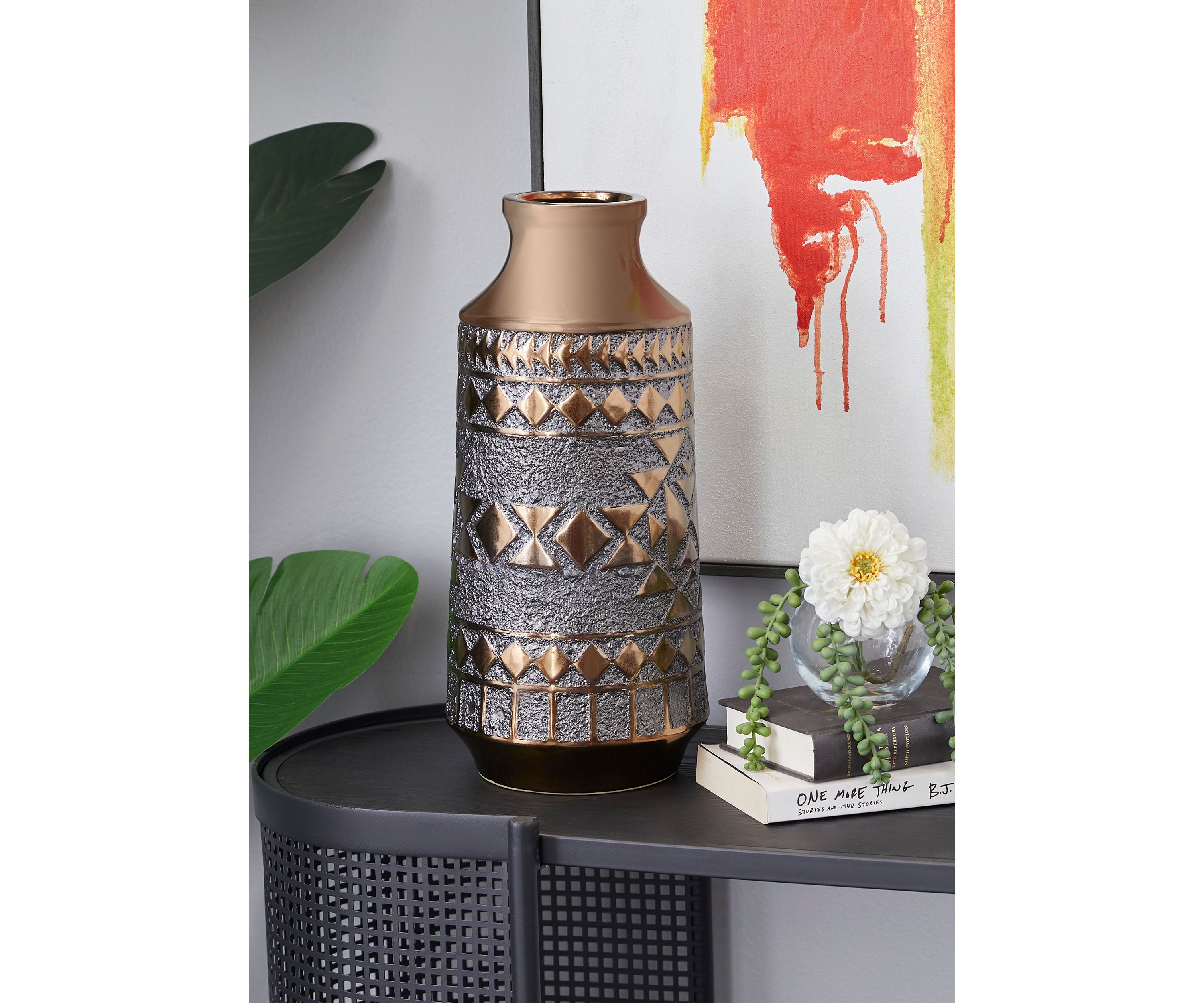 Contemporary Porcelain Ceramic Vase