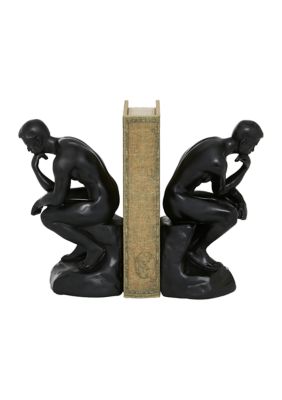 Vintage Polystone Bookends - Set of 2