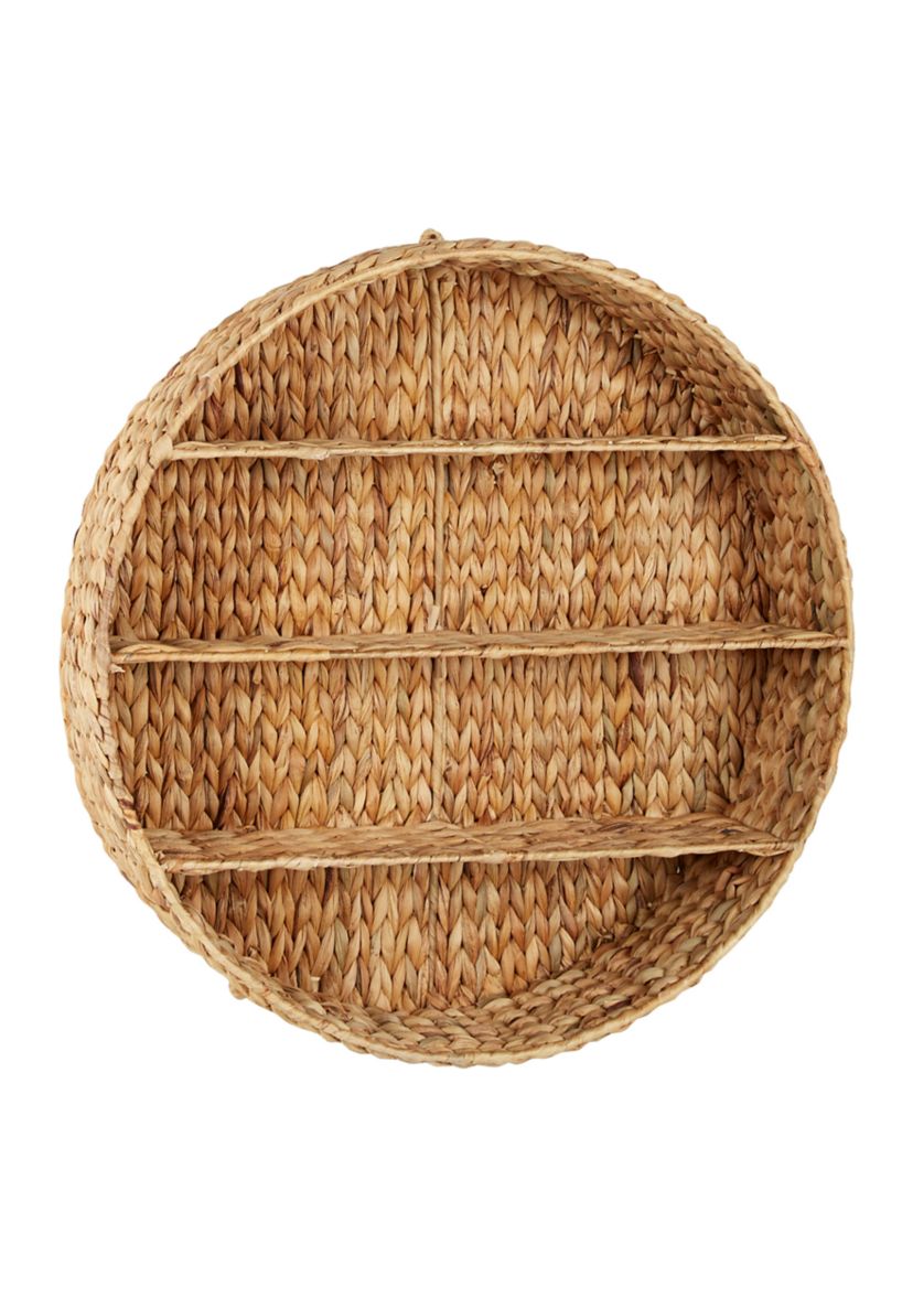 Coastal Dried Plant Wall Shelf