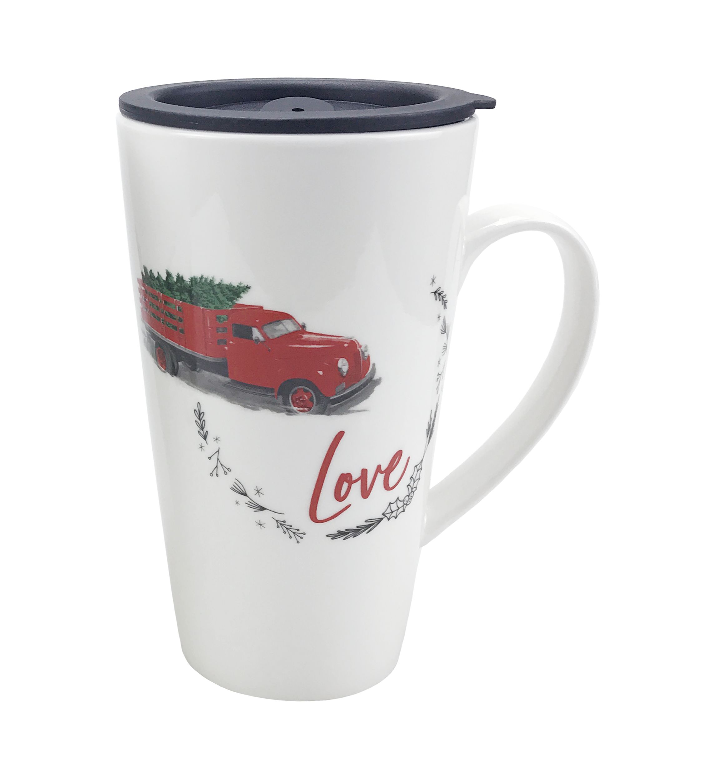 Love Latte Mug with Lid  