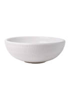 Small Ceramic Bowl with Embossed Design 