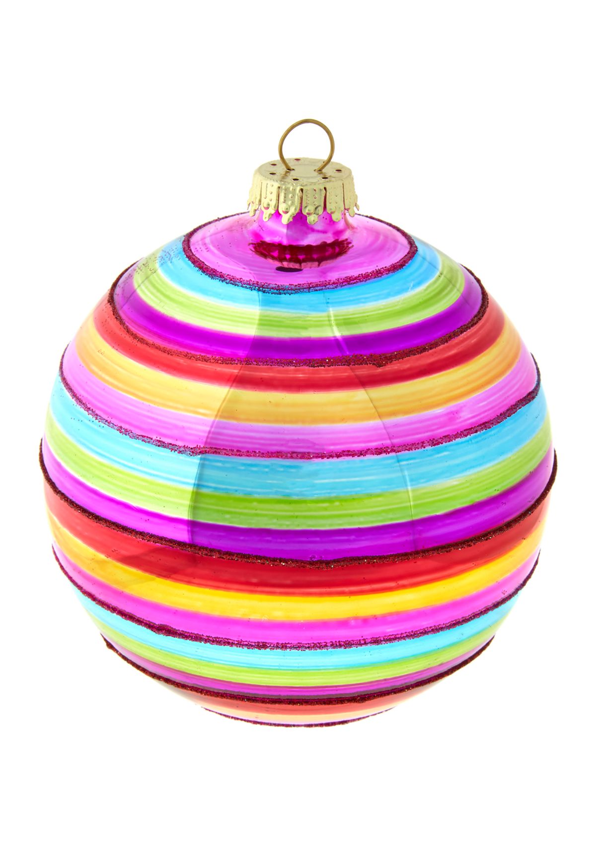 Multi Stripe Ornament 
