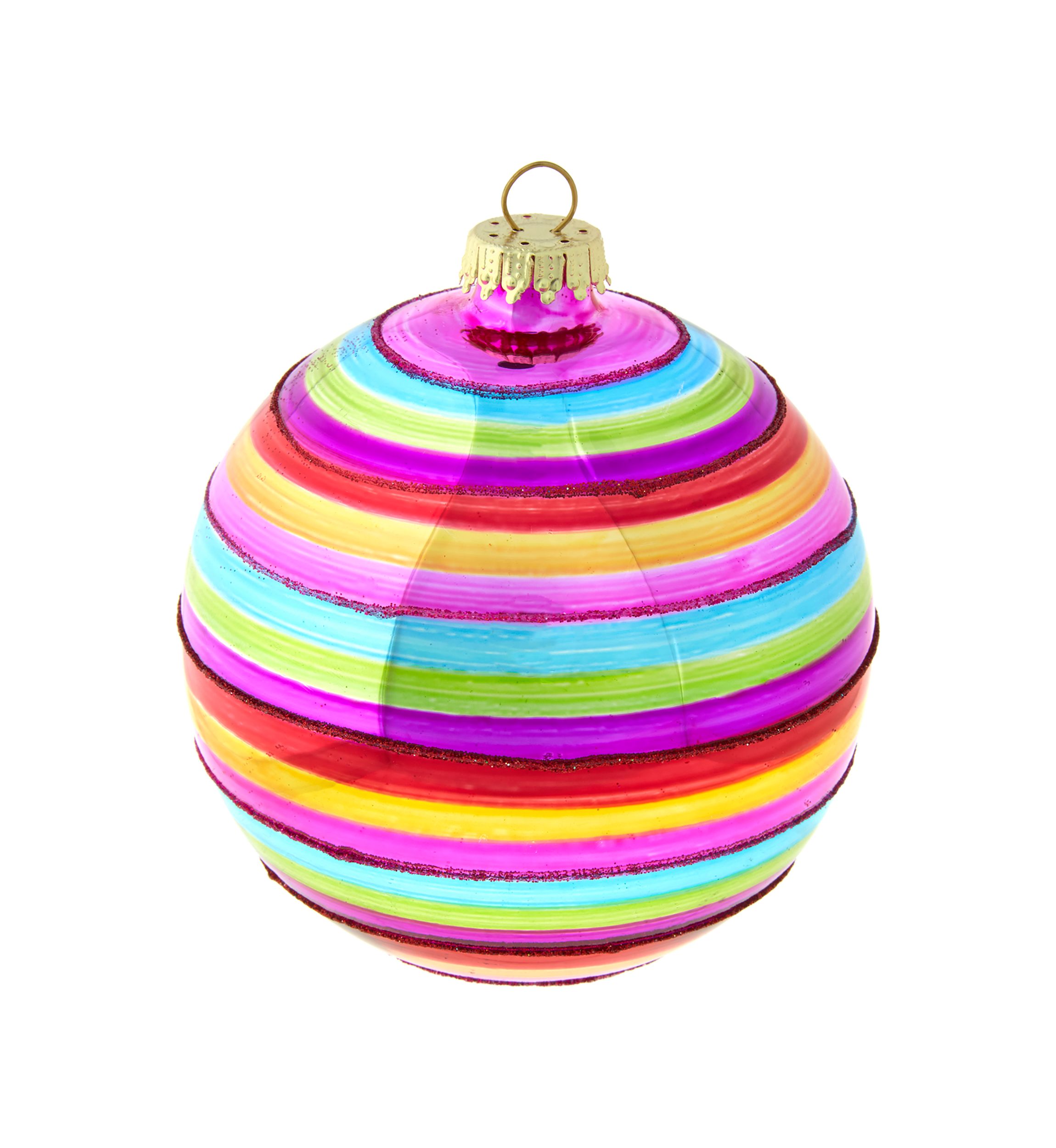 Multi Stripe Ornament 