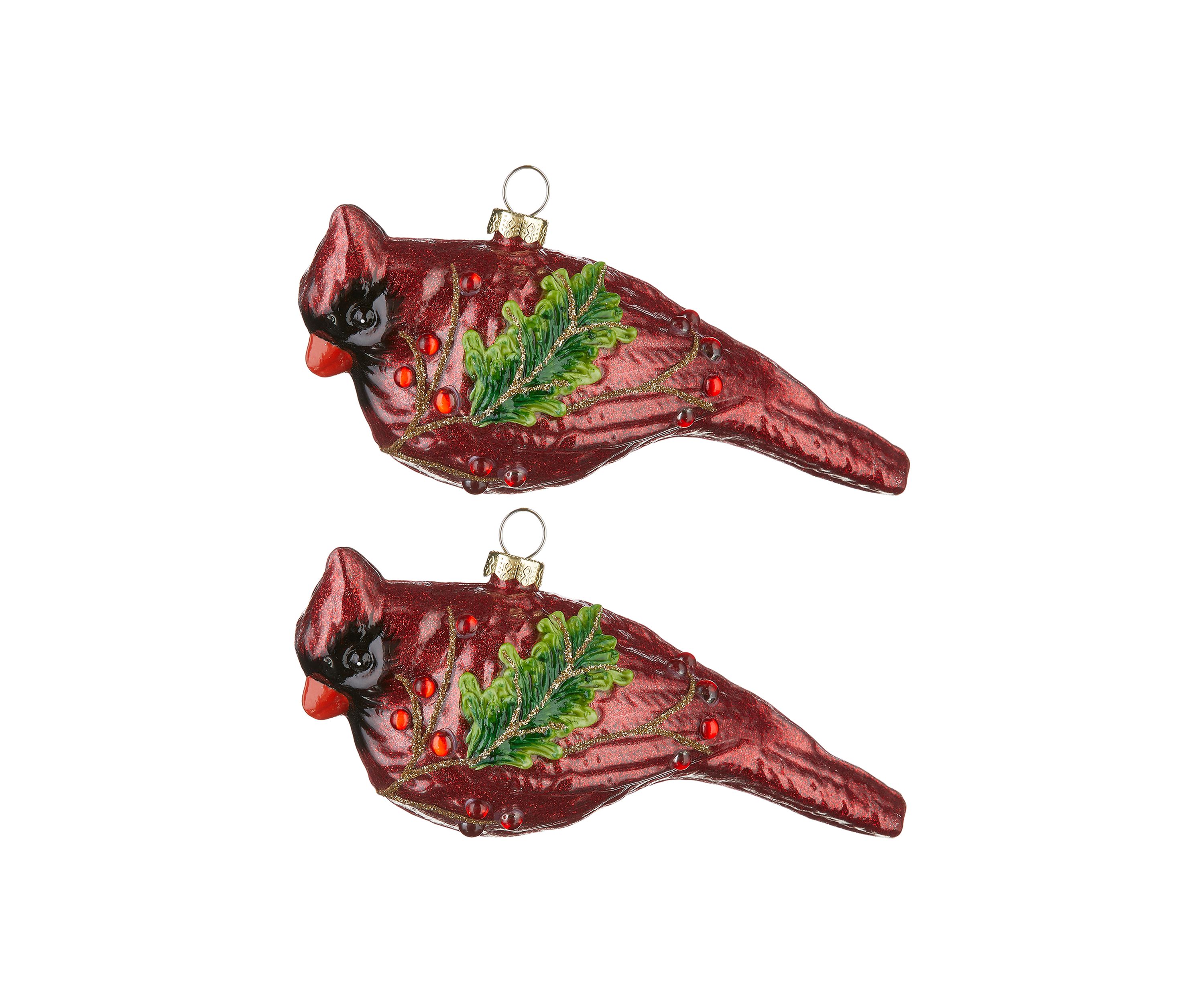 Cardinal Ornament - 2 Pack
