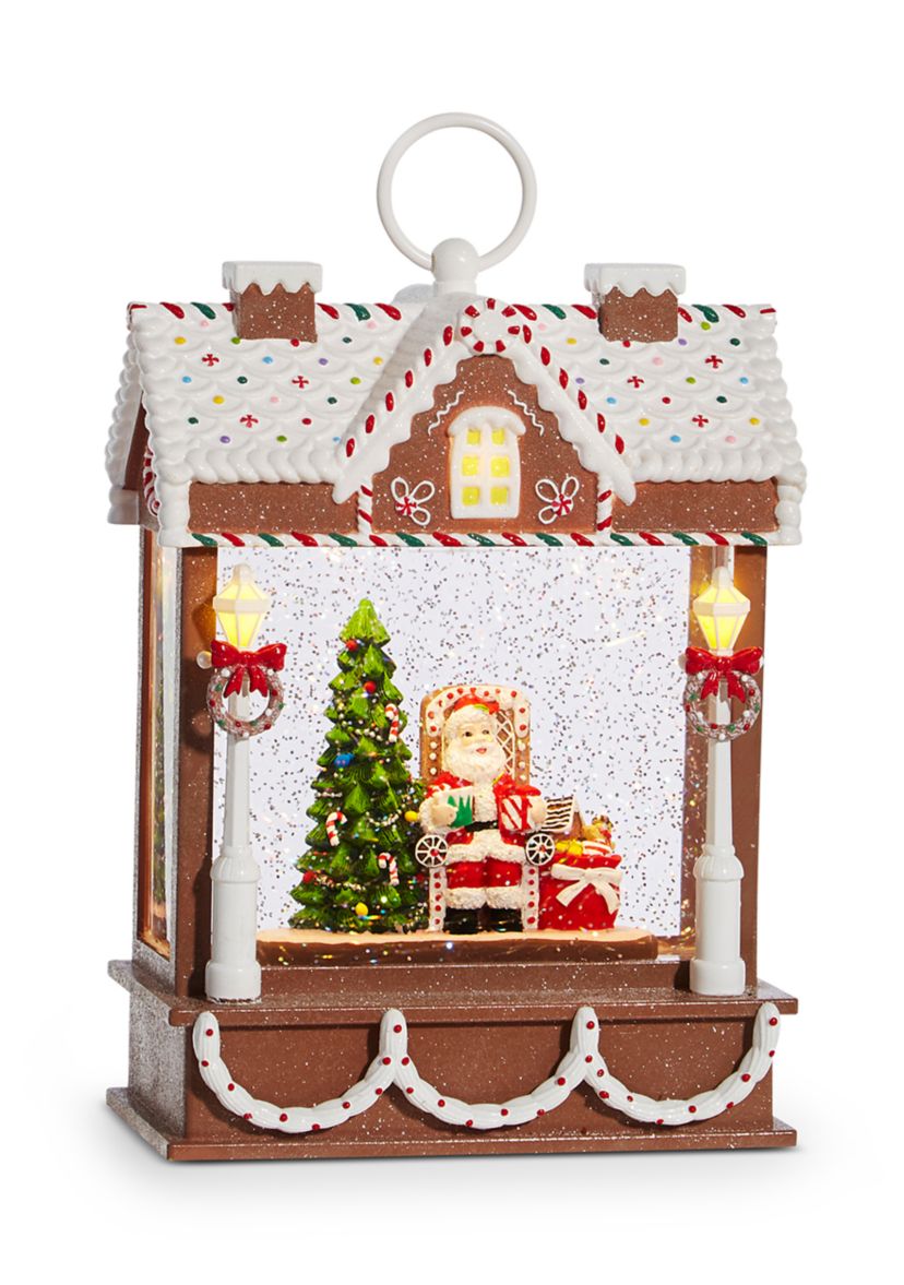 Gingerbread Santa Water Lantern