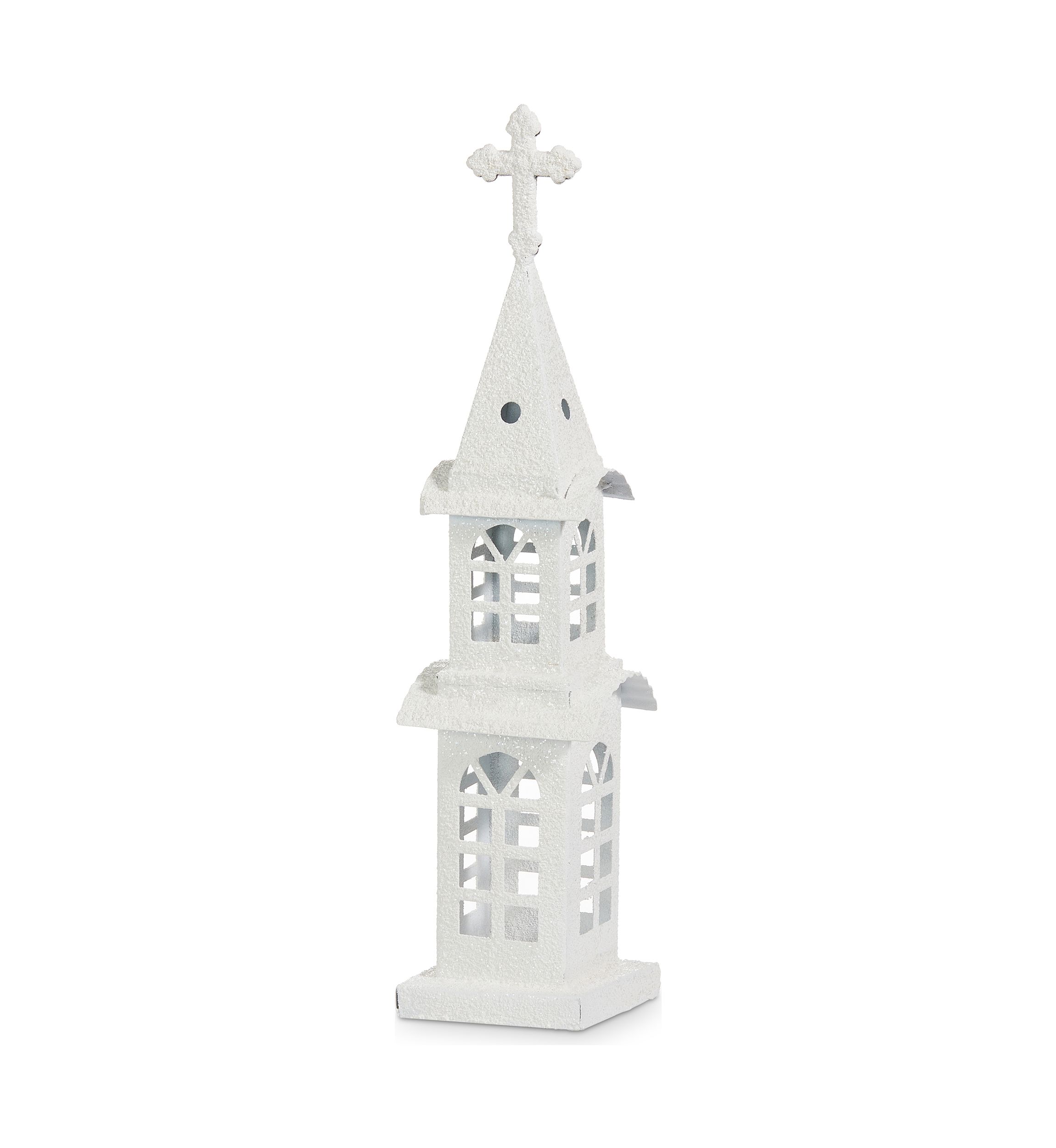 Medium White Church