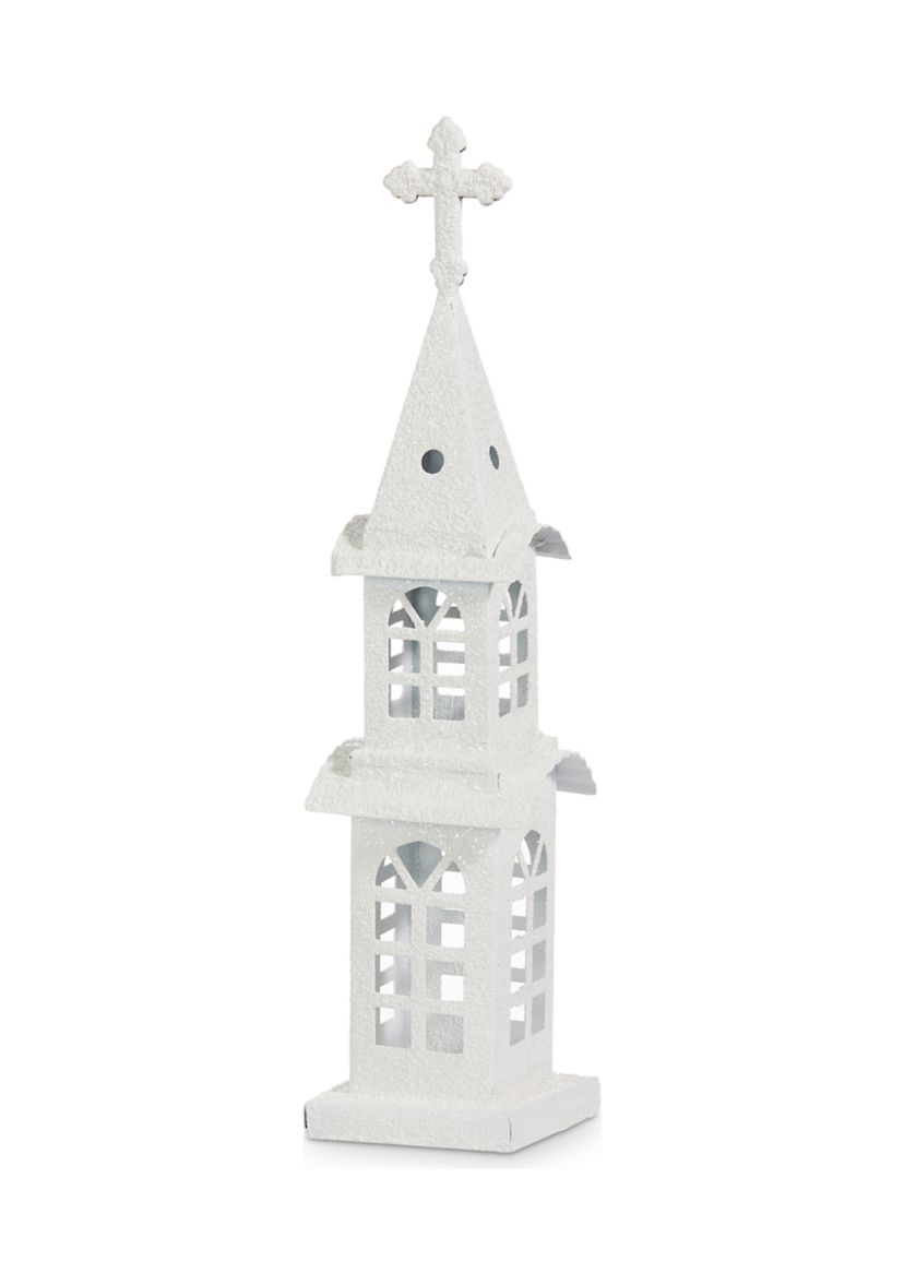 Medium White Church
