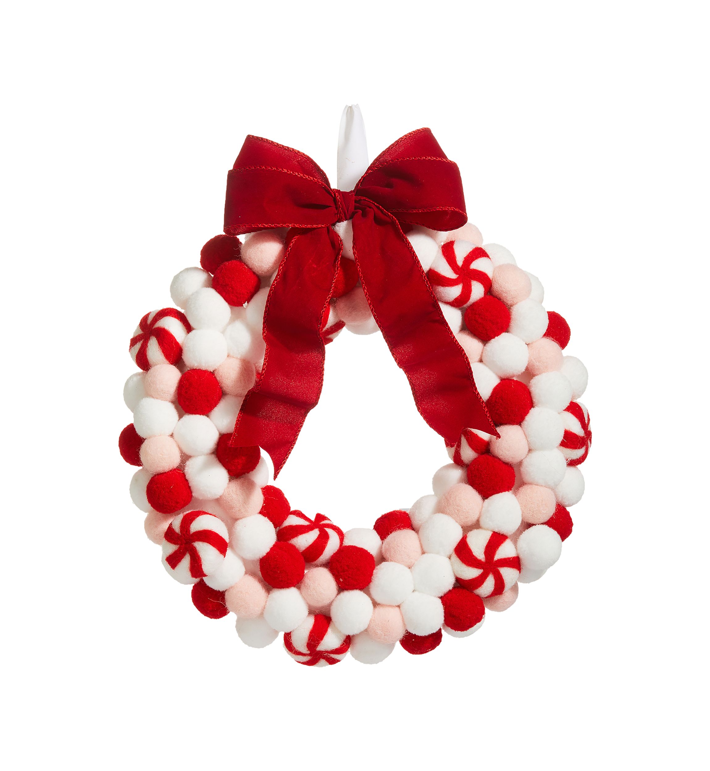 Peppermint Wreath