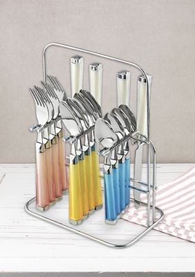 16 Piece Flatware Set with Caddy 