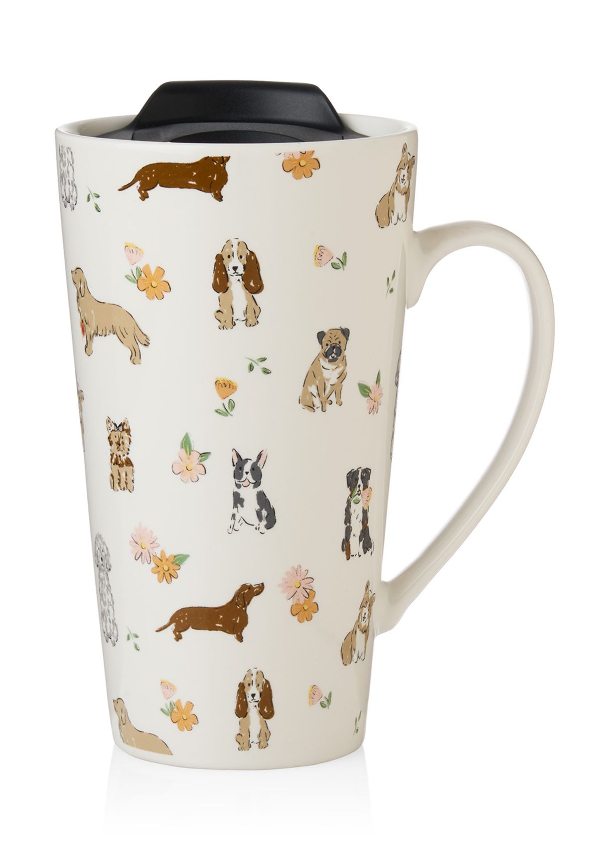 Spring Dogs Travel Mug
