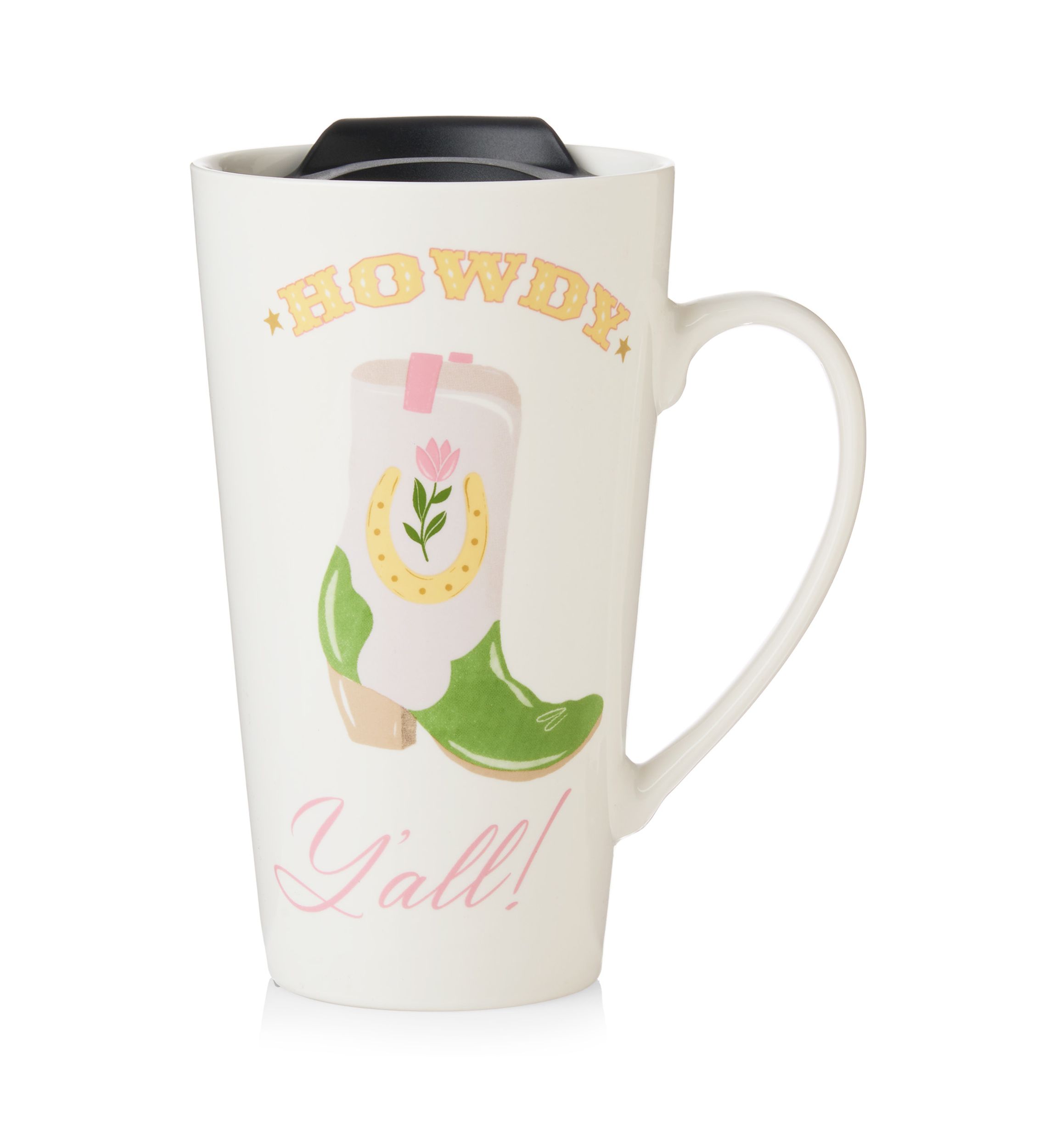 Howdy Yall Travel Mug with Lid