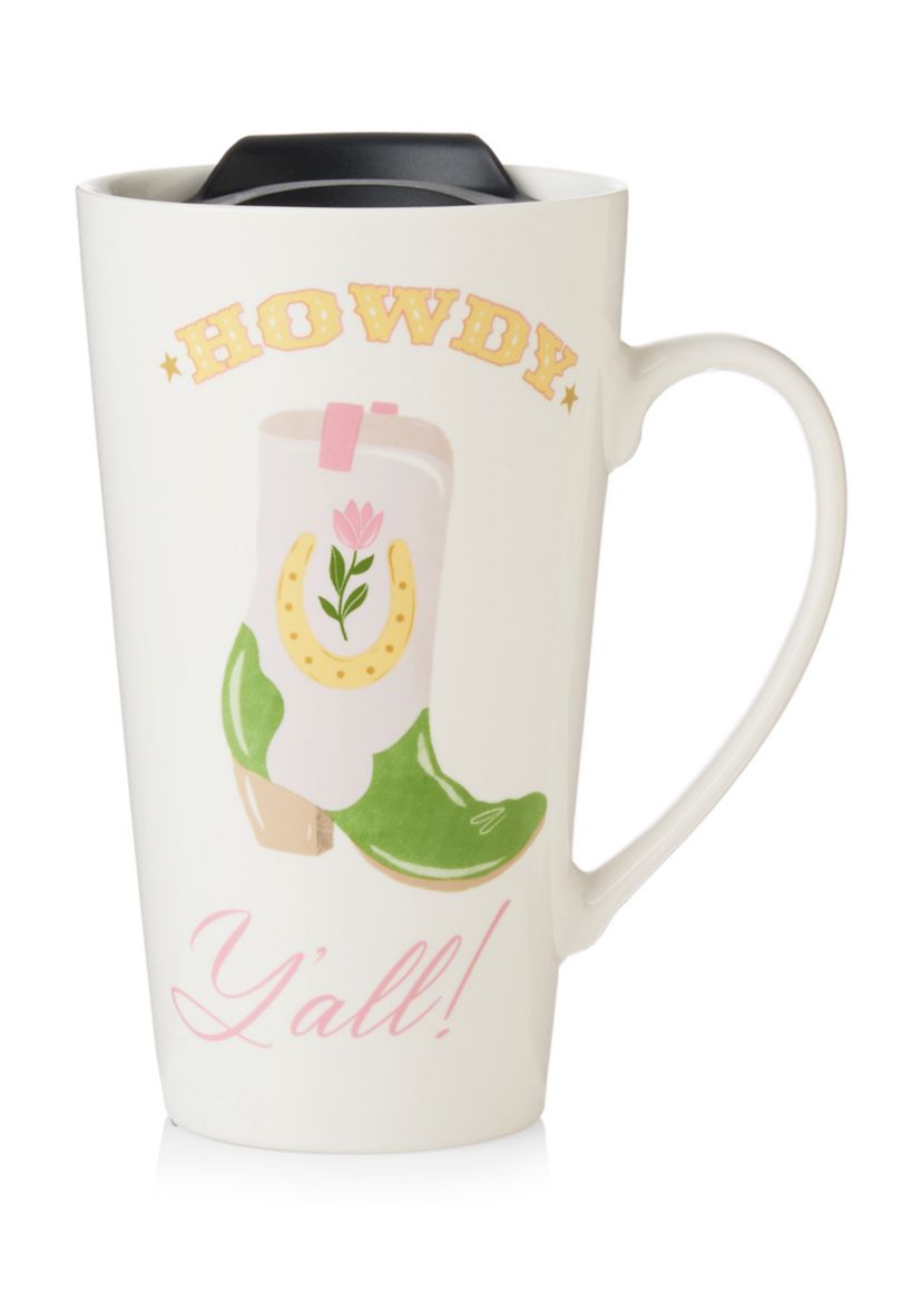 Howdy Yall Travel Mug with Lid