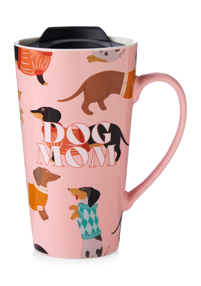 Dog Mom Travel Mug