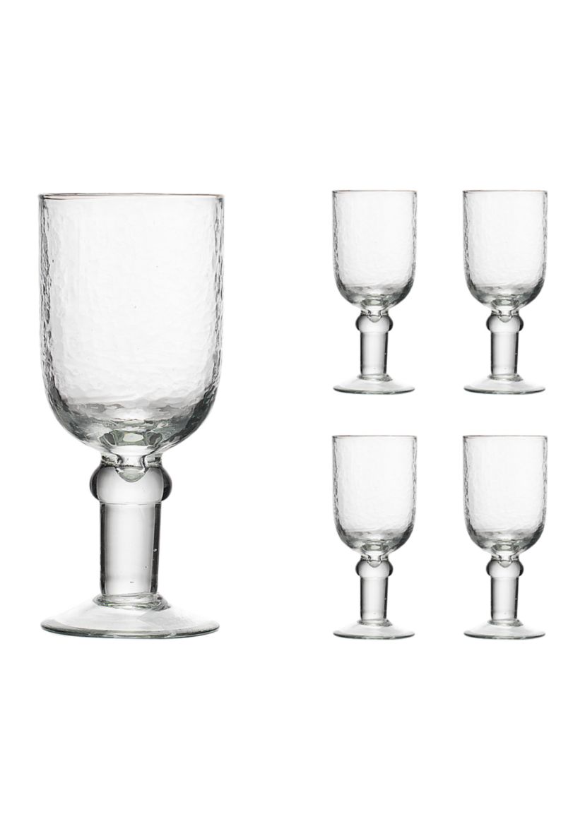 Set of 4 Footed Goblets