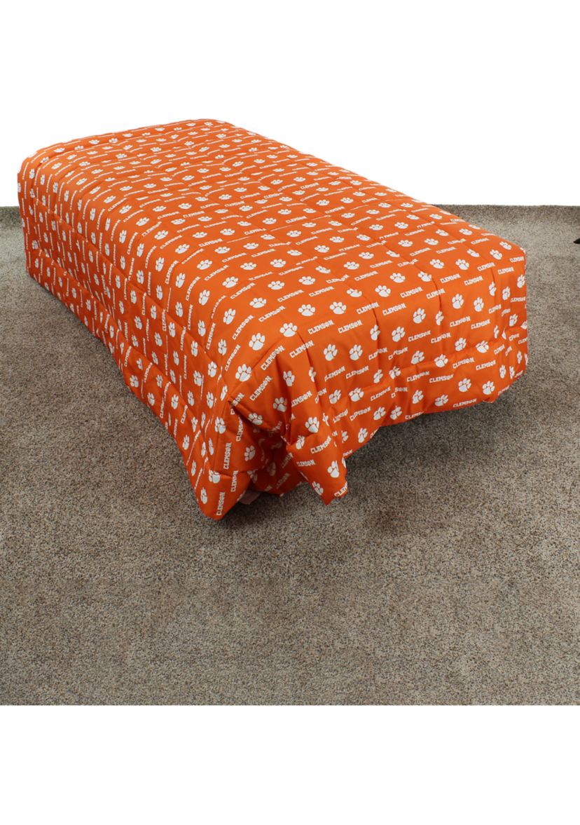NCAA Clemson Tigers Reversible Comforter Set
