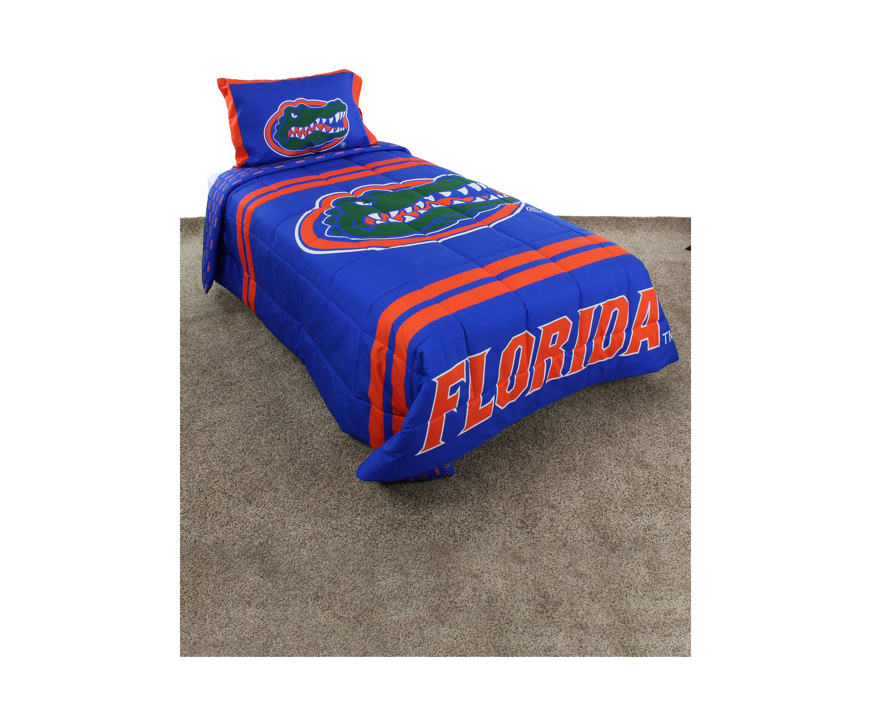 NCAA Florida Gators Reversible Comforter Set