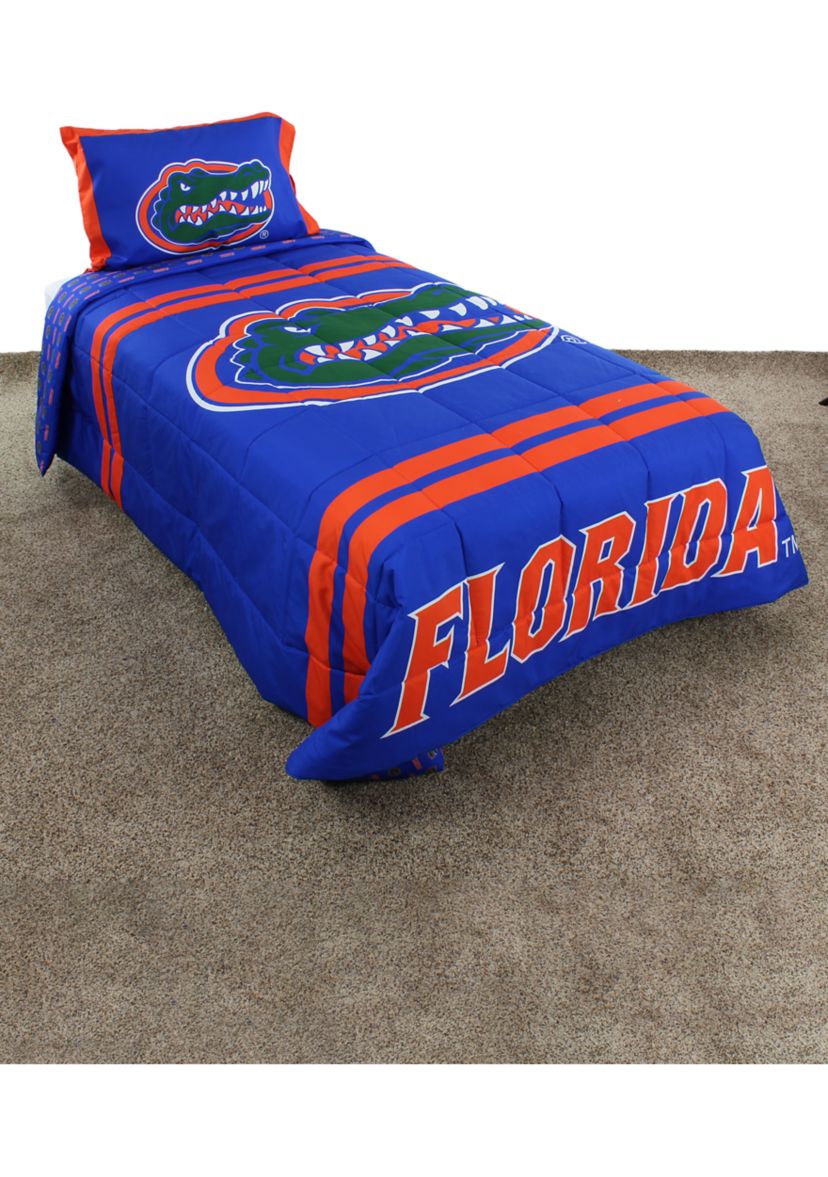 NCAA Florida Gators Reversible Comforter Set