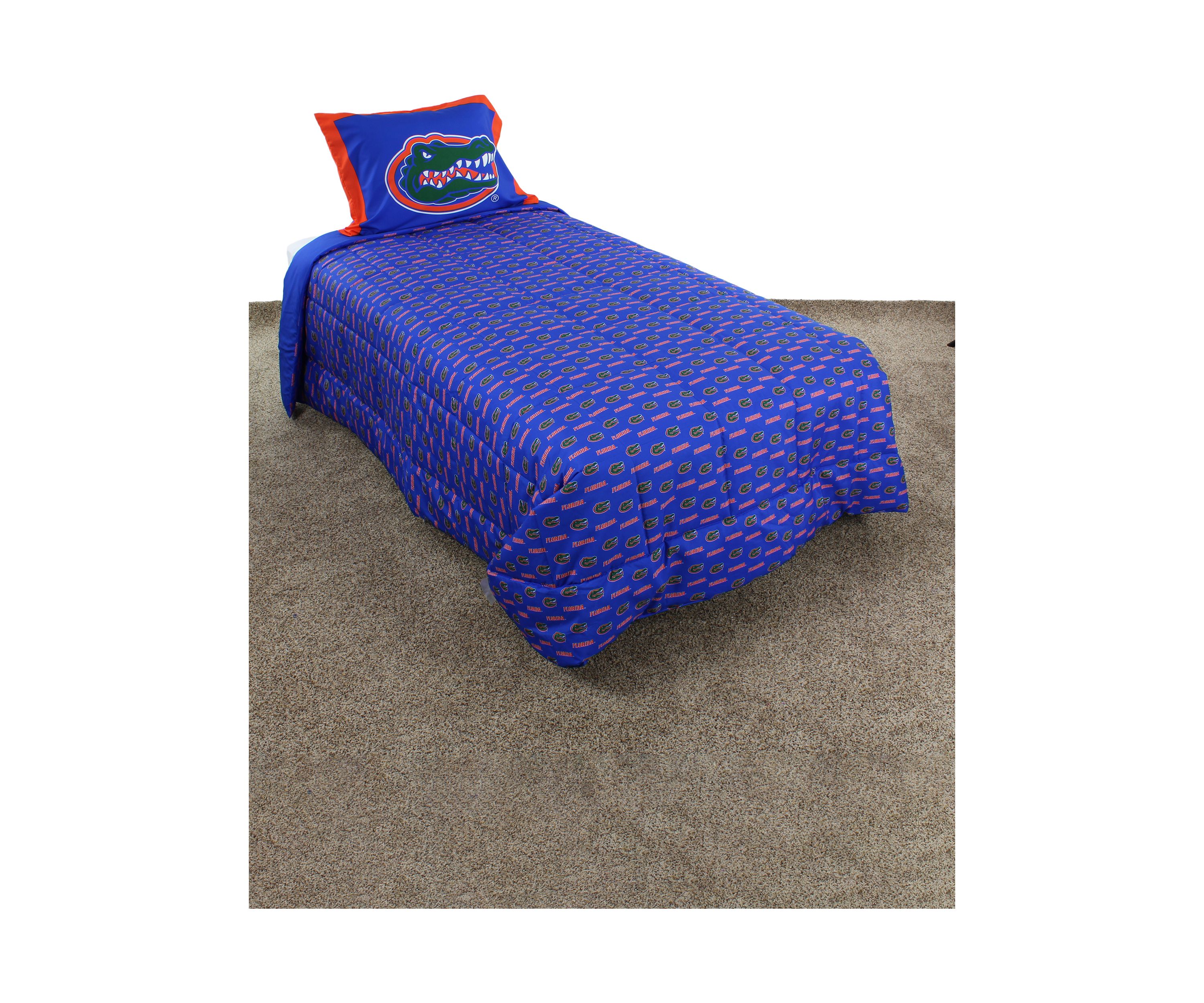 NCAA Florida Gators Reversible Comforter Set