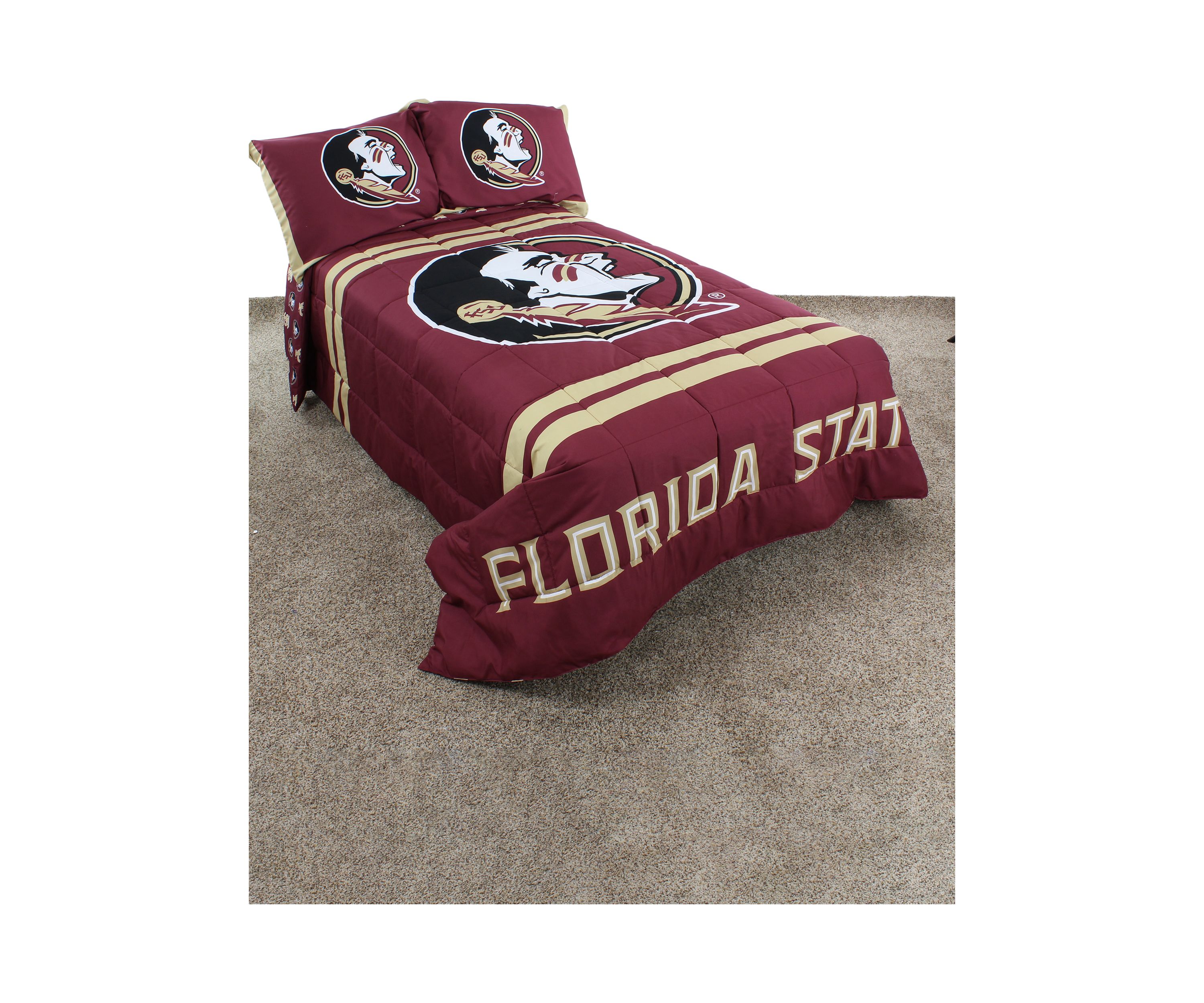 NCAA Florida State Seminoles Reversible Comforter Set