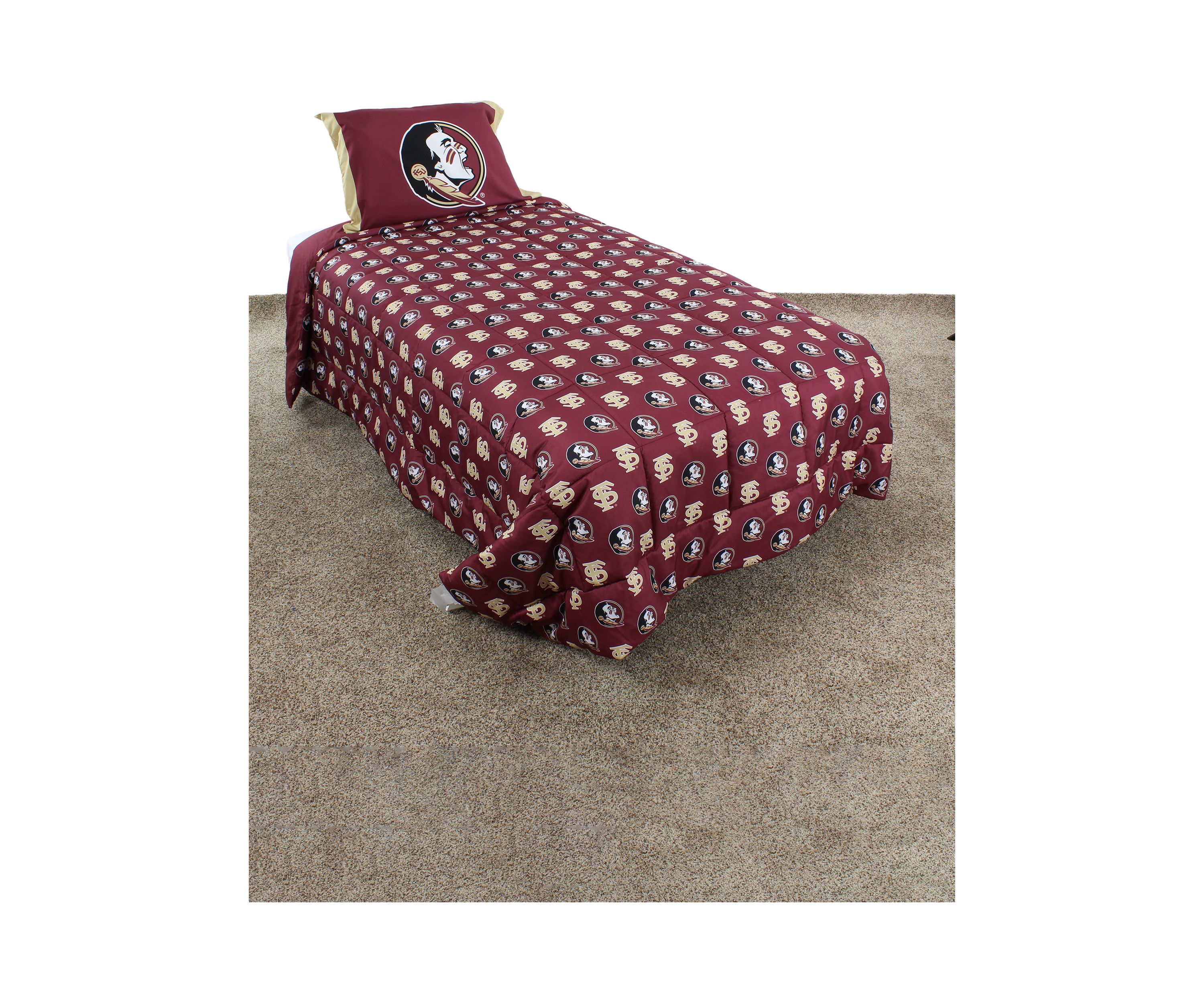 NCAA Florida State Seminoles Reversible Comforter Set