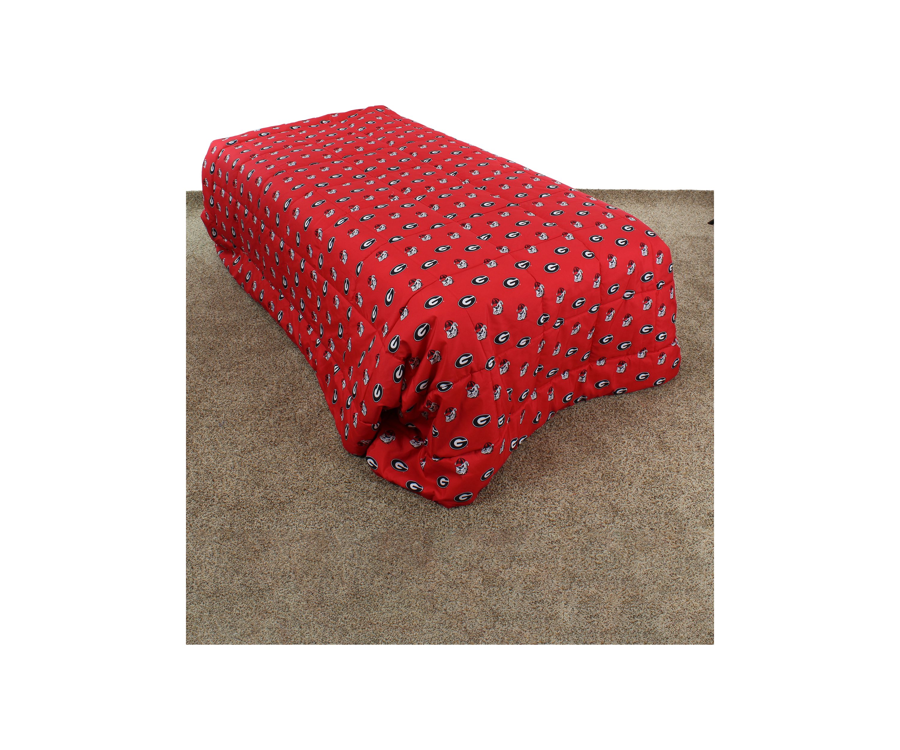 NCAA Georgia Bulldogs Reversible Comforter Set